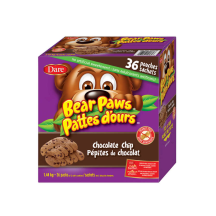 Dare Bear paws chocolate chips