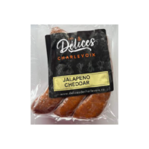Délice de Charlevoix Frozen jalapeno and cheddar sausages