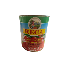 Rega Italian peeled tomatoes with basil
