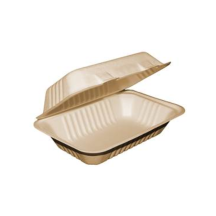 Table Accents 3664110 Container flap 1comp. 9X6 compostable Table Accents 3664110 Container flap 1comp. 9X6 compostable