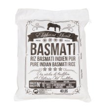 Elephant Head Riz basmati indien pur