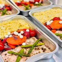 Contenant 1920ml aluminium rectangle + couvercle image #14096