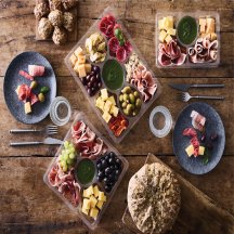 Plateau 7 compartiments clair 1200ml avec couvercle image #14113