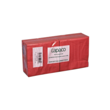 Lapaco Red cocktail napkin 2p