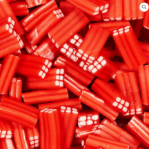 Akro Licorice Strawberry Bricks