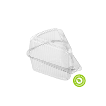 Parpak 503230 Cont. pie wedge 6.5X5X4.4in Parpak 503230 Cont. pie wedge 6.5X5X4.4in