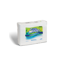 White Swan 07655 White dinner napkin 2 layers 16x15in