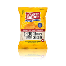 Covered Bridge Cheddar cheese chips