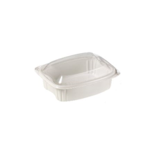 Talthi 30oz/900ml ivory container + rectangle lid