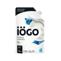 Iogo Creamy plain yogurt 2.3%