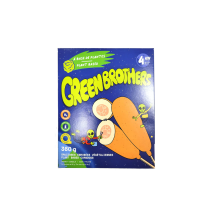 Greenbrothers Saucisse végan enrobé sur baton surgelée