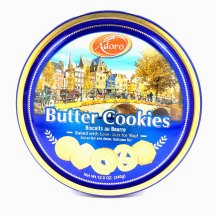 Adoro Butter cookie metal box