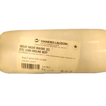 Viande Lauzon Boeuf haché maigre surgelé