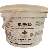 Quaker Mélange à muffin double chocolat surgelé