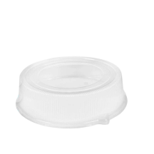 Pactiv YTV7915P Plast. diome lid 16inch for tray