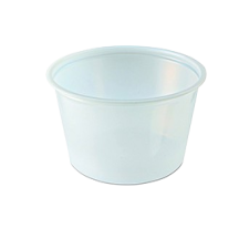 Touch 95020 Clear plastic buckets 4oz