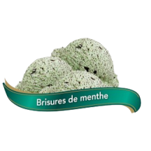 Chapman's Crushed and mint ice cream