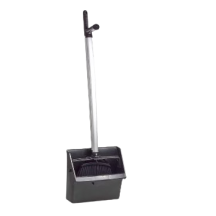 Kodiak Black Lobby Broom and Dust Pan