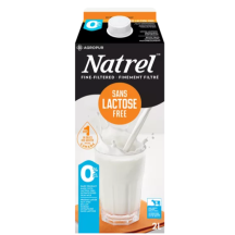 Natrel Lait écrémé 0% sans lactose