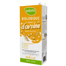 Natur-a Organic gluten-free vanilla oat milk
