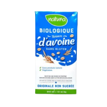 Natur-a Organic gluten free oatmilk.
