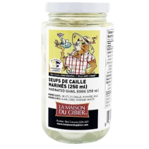 La maison du gibier Marinated quail eggs