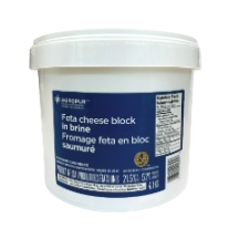 Agropur Brined feta cheese in a block