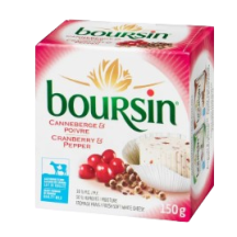 Boursin Cranberry and pepper cheese