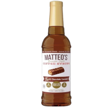 Matteo's Sirop de café chocolat caramel