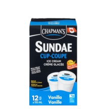 Chapman's Sundae coupe cr glacée à la vanille