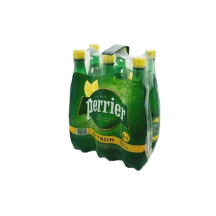 Carbonated natural spring water lemon flavor image #16899