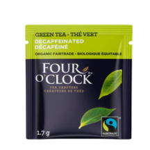 Four O Clock Oraganic decaffeinated green tea [bag]