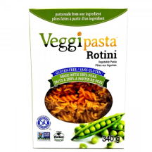 Veggipasta Rotini aux pois