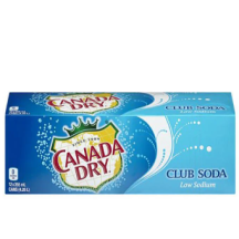Canada Dry Club soda [can+dep]