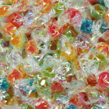 Bonbon Mignon Mini pearly rainbow fruit candies