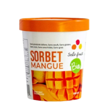 Solo Fruit Organic mango sorbet