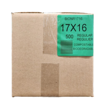 Générique COMPOSTABLE GARBAGE BAG 17X16 in
