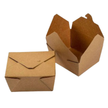 Cafe Express Kraft paper take-out container #2