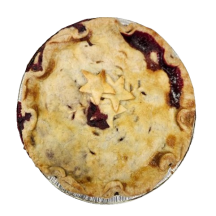 Les Sucreries de l érable Three berry pie 9in frozen