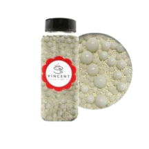 Vincent Sélection White monochrome sprinkles