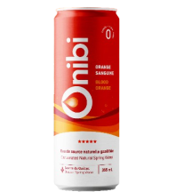 Onibi Carbonated spring water blood orange flavor [can+dep]