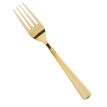 Rapido Presto Golden plastics forks