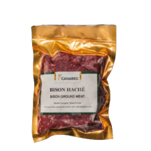 Canabec Bison haché surgelé