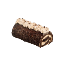 Martin Dessert Frozen chocolate-caramel yule log