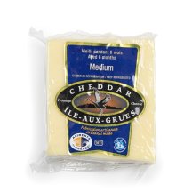 Ile-aux-Grues Fromage cheddar medium vieilli 6 mois