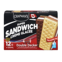 Chapman s Sandwich crème glacée double decker