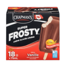 Chapman s Vanilla Frosty with chocolate coating