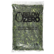 Below Zero/Alasko Frozen chopped spinach