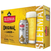 Sleeman Original draught beer [can+dep]