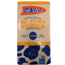 St-Albert Medium coloured cheddar
